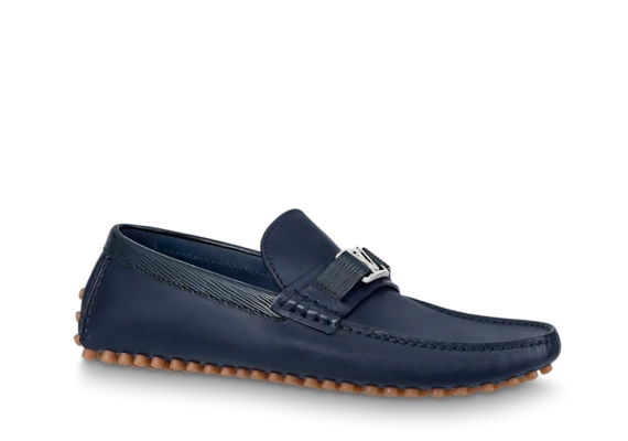 Louis Vuitton Hockenheim Mocassin Navy Blue