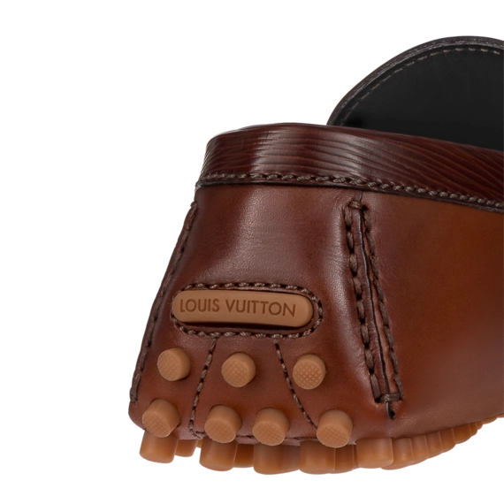 Louis Vuitton Hockenheim Mocassin Cognac Brown