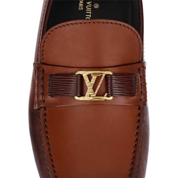 Louis Vuitton Hockenheim Mocassin Cognac Brown