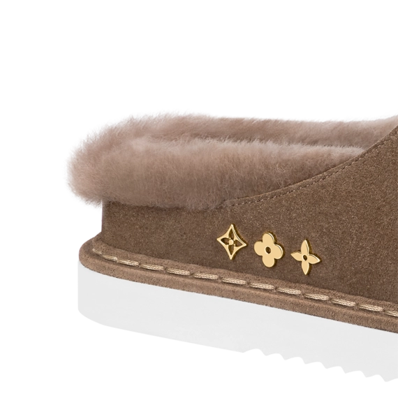 Louis Vuitton Easy Mule With Fur