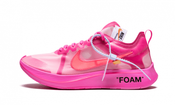 Zoom Fly Tulip Pink UA shoes