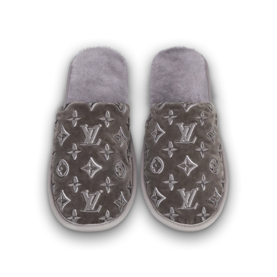 Louis Vuitton Suite Open Back Flat Loafer