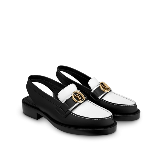 Louis Vuitton Academy Slingback Flat Loafer