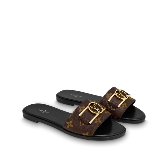 Louis Vuitton Lock it Flat Mule