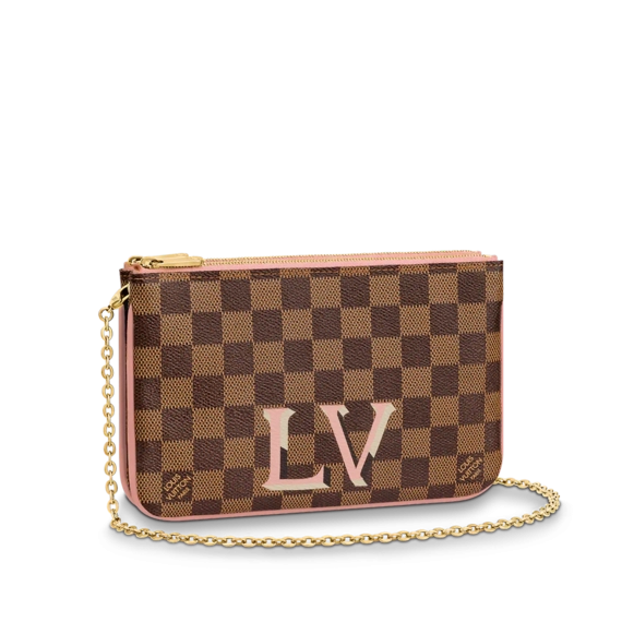 Louis Vuitton  Double Zip Pochette