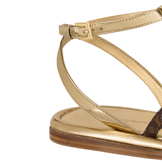 Louis Vuitton Vedette Flat Sandal