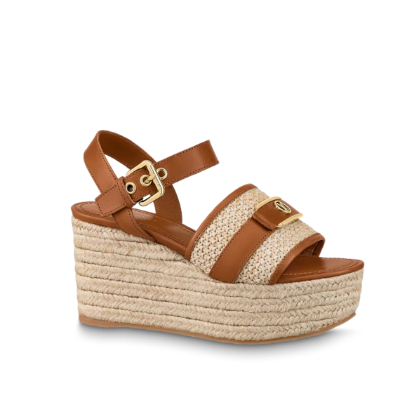 Louis Vuitton Starboard Wedge Sandal