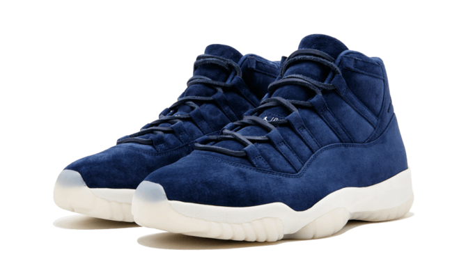 Air Jordan 11 Derek Jeter NAVY/SUEDE