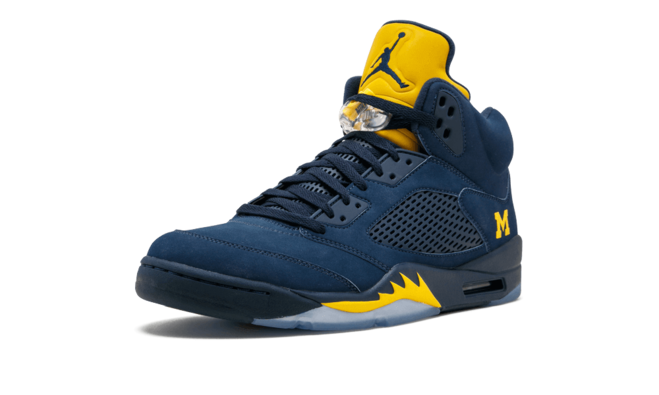 Air Jordan 5 Retro - Michigan COL NAVY/COL NAVY-ARM