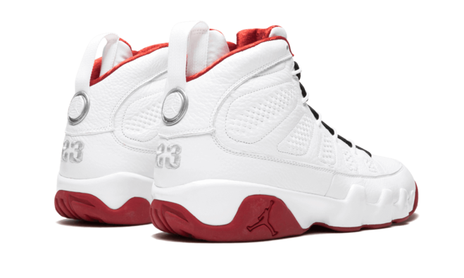 Air Jordan 9 Retro HISTORY OF FLIGHT WHITE/RED