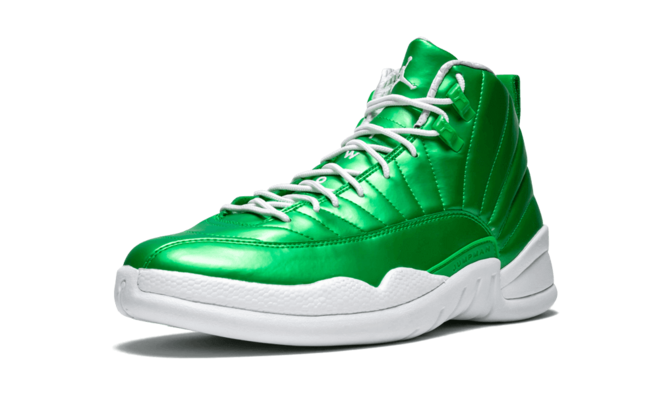 Air Jordan 12 METALLIC GREEN/VARSITY WHITE