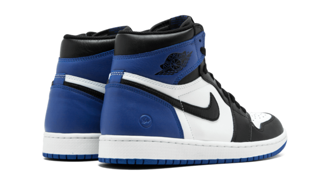 Air Jordan 1 X Fragment - BLACK/SPORT ROYAL-WHITE