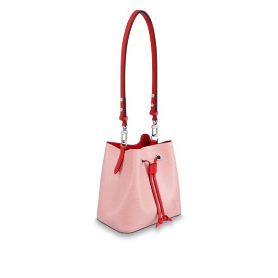 Louis Vuitton  NeoNoe BB Rose Ballerine Pink and Red