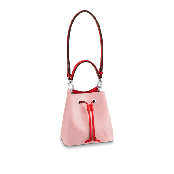 Louis Vuitton  NeoNoe BB Rose Ballerine Pink and Red
