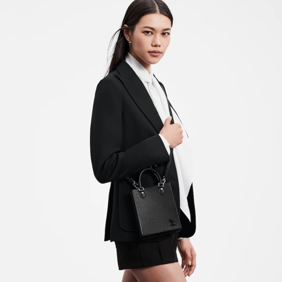 Louis Vuitton  Petit Sac Plat Black