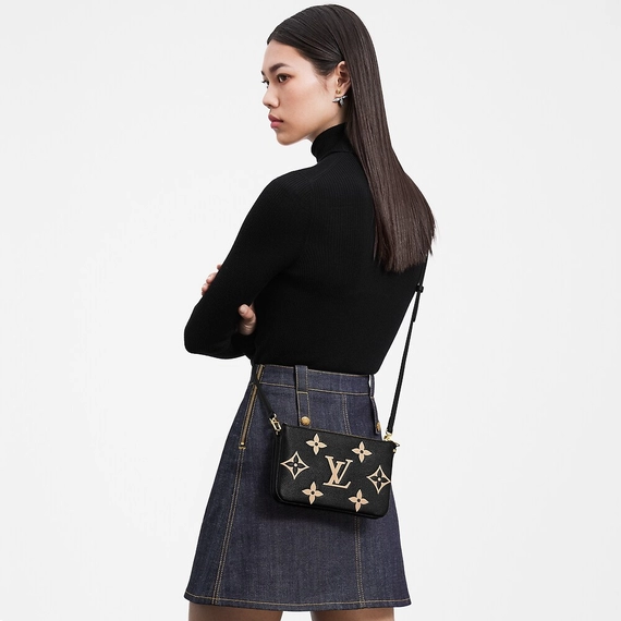 Louis Vuitton  Double Zip Pochette