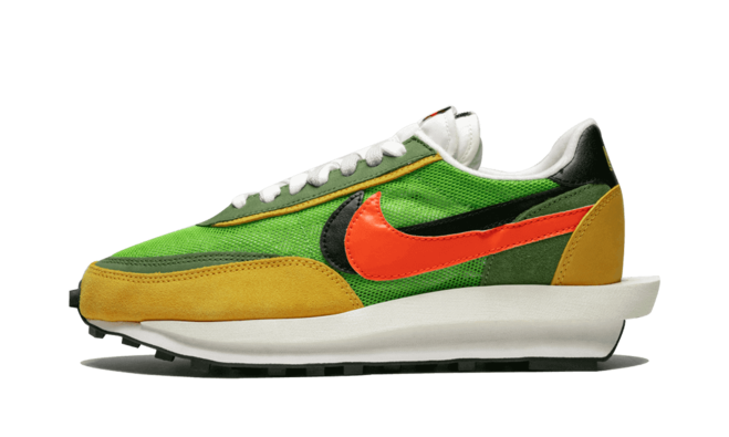 Sacai x Nike LDWaffle Trainer Green Gusto/Varsity Maize