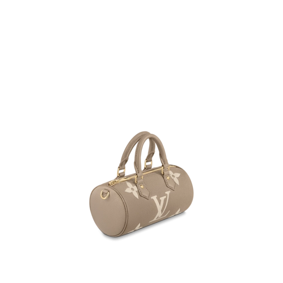 Louis Vuitton  Papillon BB Tourterelle / Creme Beige