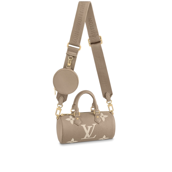 Louis Vuitton  Papillon BB Tourterelle / Creme Beige