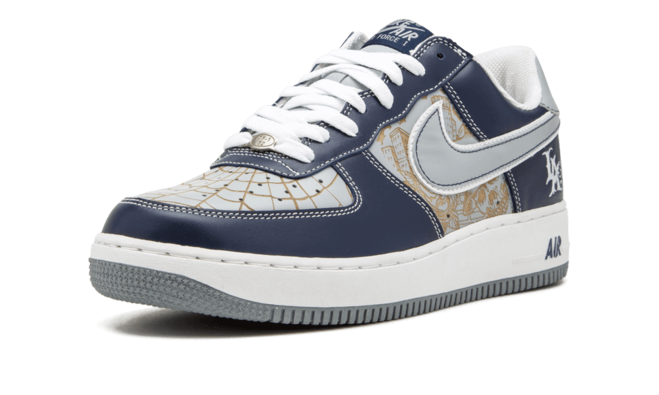 Nike Air Force 1 Mr. Cartoon Hyperstrike MIDNIGHT NAVY/SILVER-WHITE