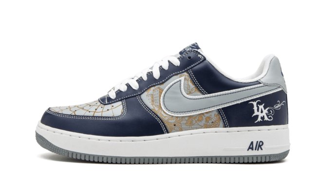 Nike Air Force 1 Mr. Cartoon Hyperstrike MIDNIGHT NAVY/SILVER-WHITE