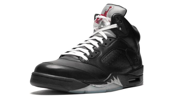 Air Jordan 5 Retro - Premio Bin 5 BLACK/BLACK-METALLIC SILVER