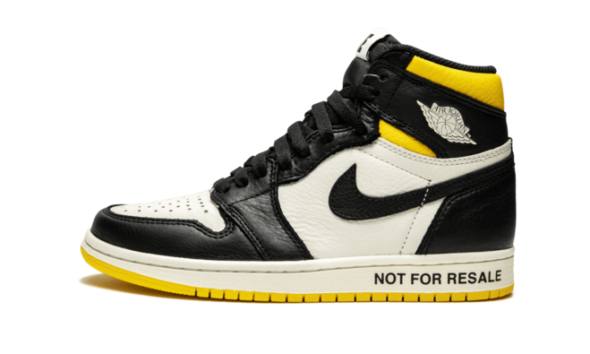 Air Jordan 1 Retro High OG NRG - Not For Resale SAIL/BLACK-VARSITY MAIZE