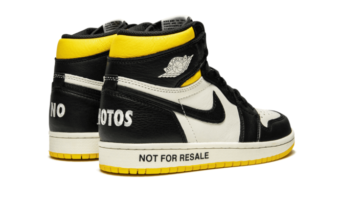 Air Jordan 1 Retro High OG NRG - Not For Resale SAIL/BLACK-VARSITY MAIZE