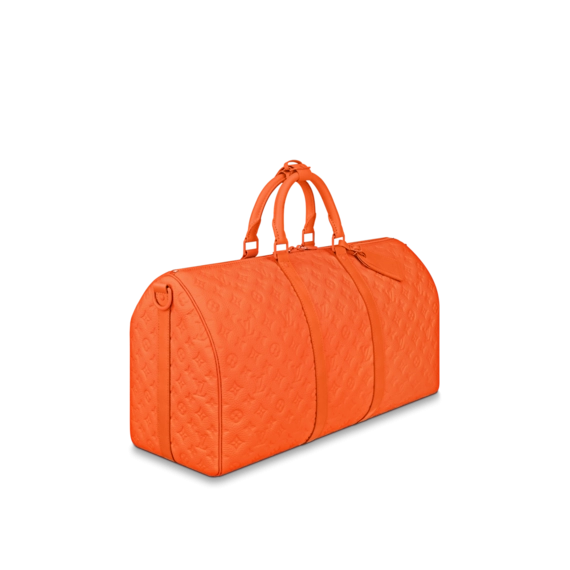 Louis Vuitton Keepall Bandouliere 50 Orange