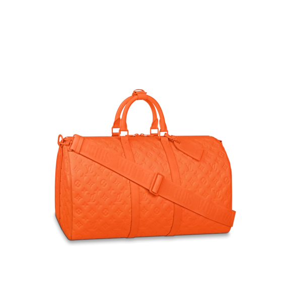 Louis Vuitton Keepall Bandouliere 50 Orange