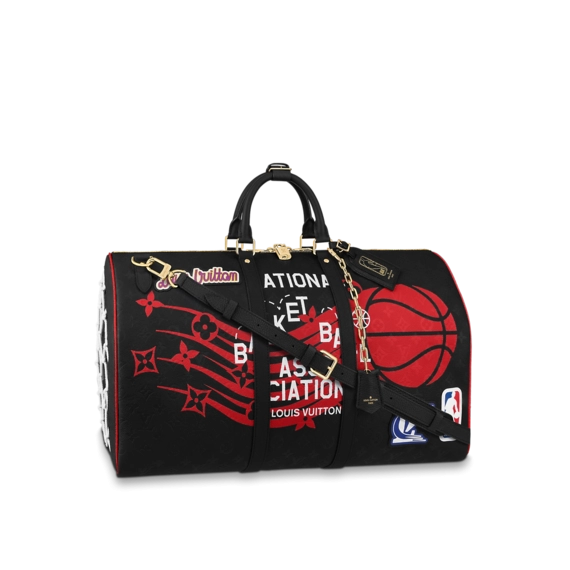 LVxNBA Keepall Bandouliere 55