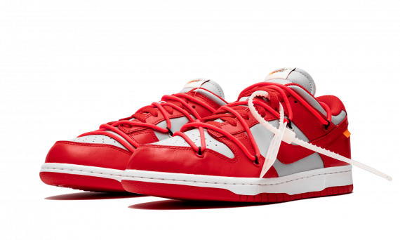 Nike Dunk Low Off-White / University Red