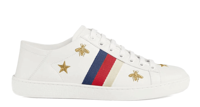 Gucci Ace with bees and stars