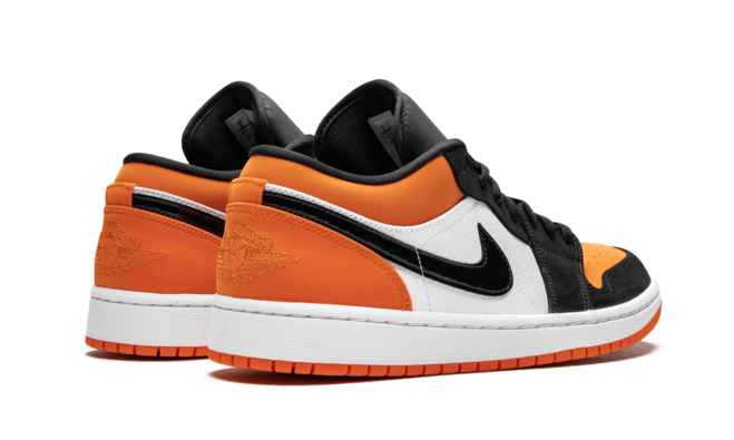 Air Jordan 1 Low - Shattered Backboard BLACK/WHITE-STARFISH