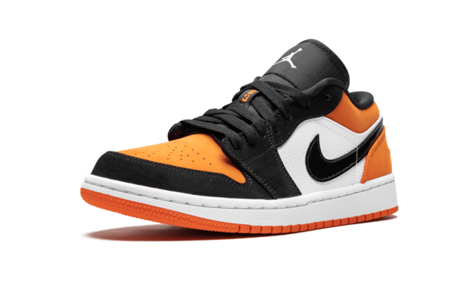 Air Jordan 1 Low - Shattered Backboard BLACK/WHITE-STARFISH