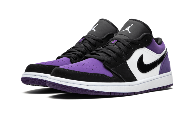 Air Jordan 1 Low - Court Purple