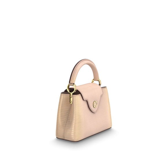 Louis Vuitton Capucines Mini Light Pearly Gold