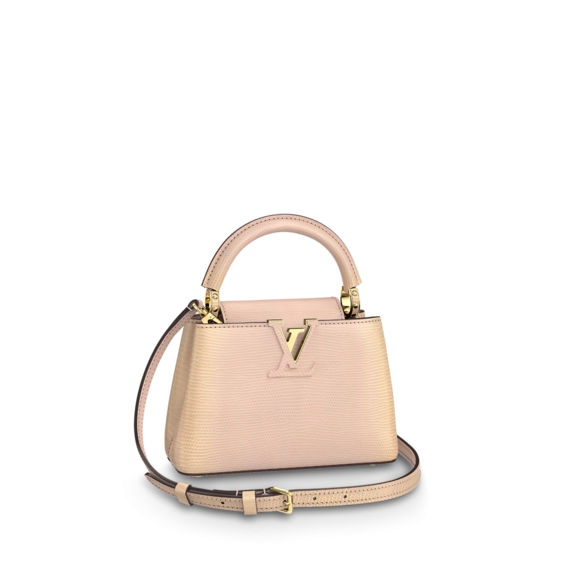 Louis Vuitton Capucines Mini Light Pearly Gold