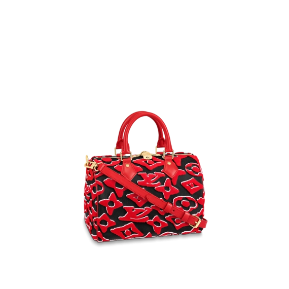 Louis Vuitton LVxUF Speedy Bandouliere 25 Black / Red