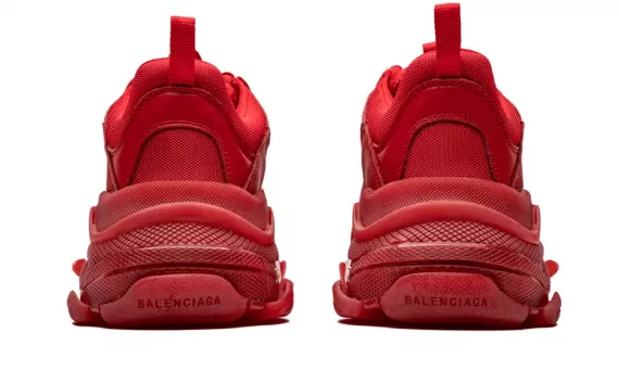 Balenciaga Triple S - Clear Sole Red