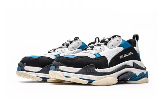 Balenciaga Triple S - Black/Blue 