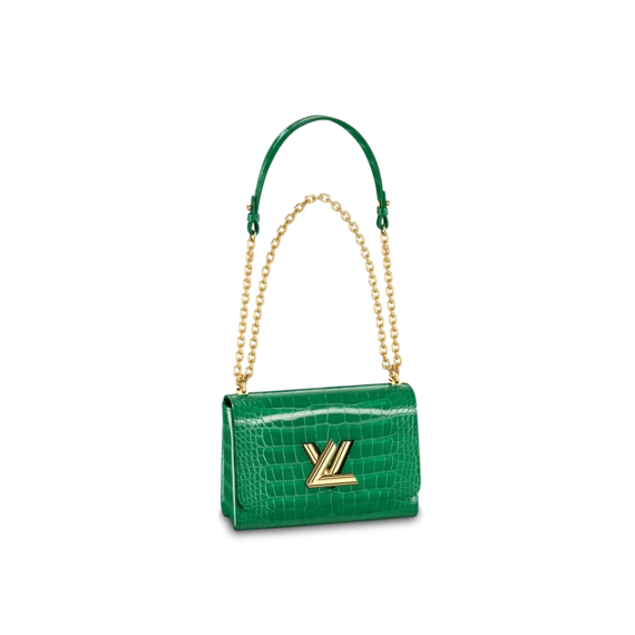 Louis Vuitton Twist MM Green