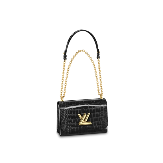 Louis Vuitton Twist MM Black