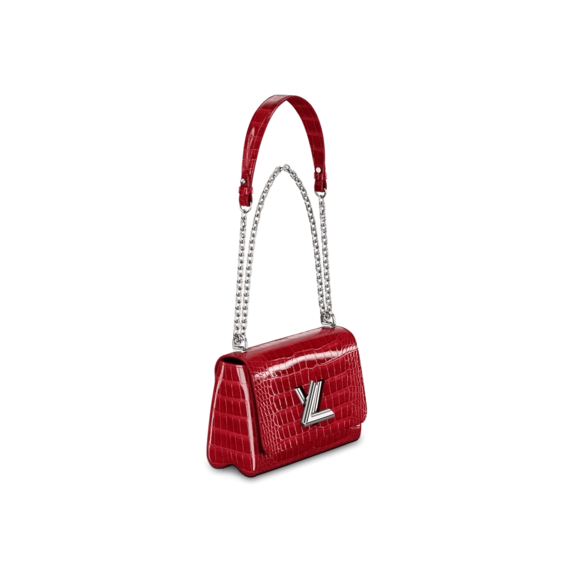 Louis Vuitton Twist MM Red