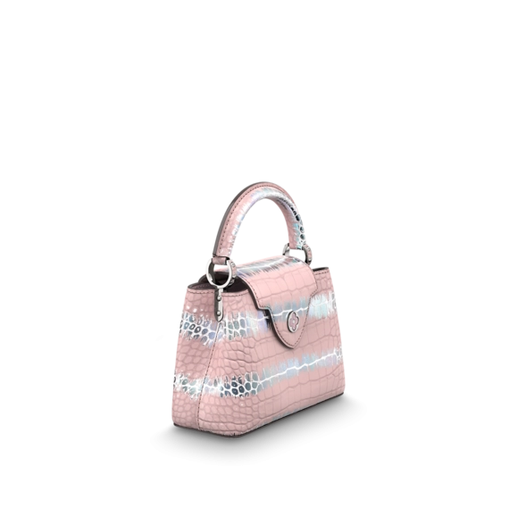 Louis Vuitton Capucines Mini Pink / Silver