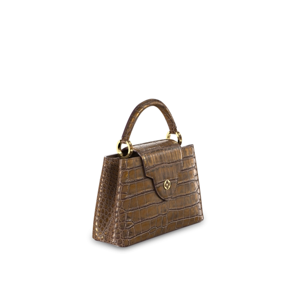 Louis Vuitton Capucines BB Fiery Brown