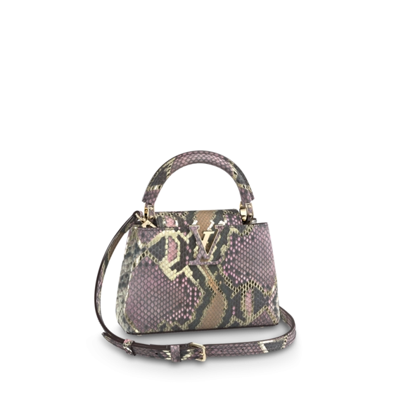 Louis Vuitton Capucines Mini Purple