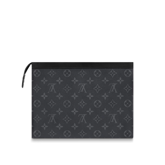 Louis Vuitton Pochette Voyage MM Silver-color hardware