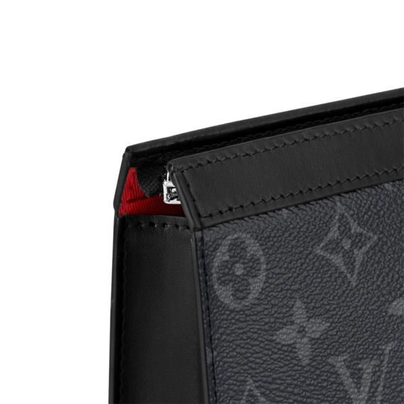 Louis Vuitton Pochette Voyage MM Silver-color hardware