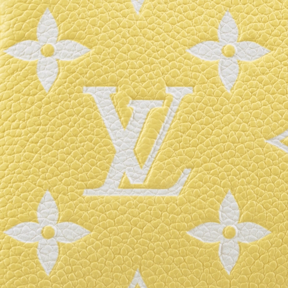 Louis Vuitton Mini Pochette Accessoires Lemon Curd Yellow